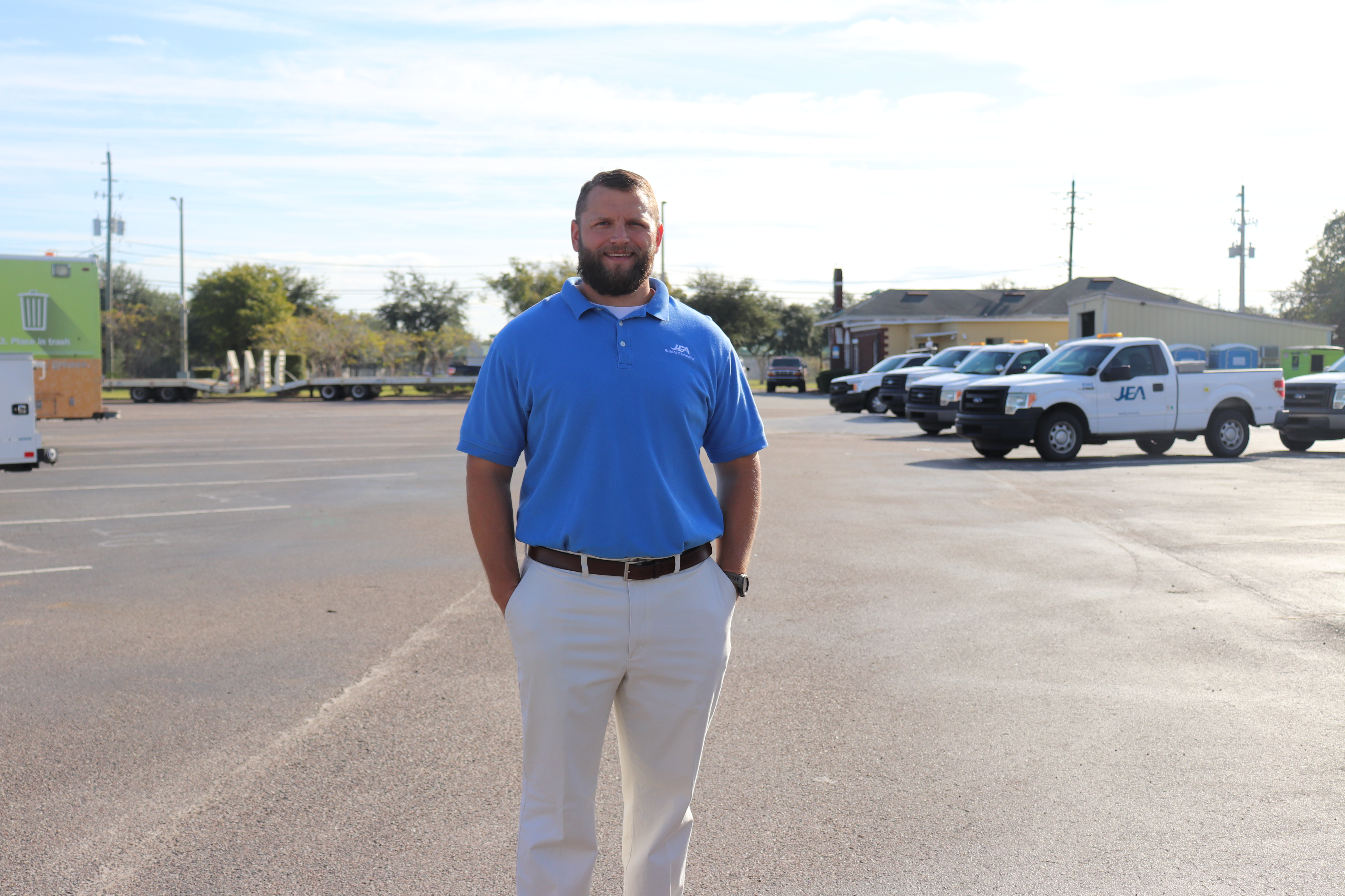 Michael Dvoroznak, manager of water/wastewater reuse treatment maintenance planning and engineering