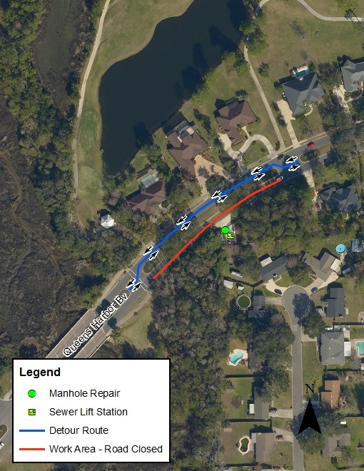 Queen's Harbour SIP Project Area Map