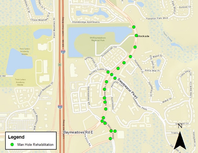 Baymeadows Road E MH Lining Project Email
