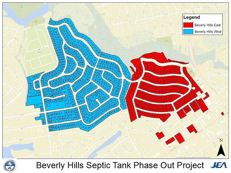 Beverly Hills East and West Map 5.17.21