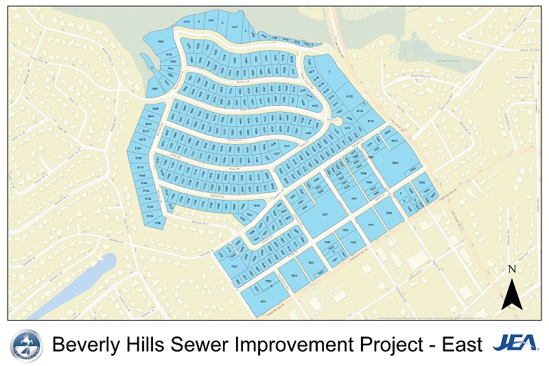 Beverly East Project Map