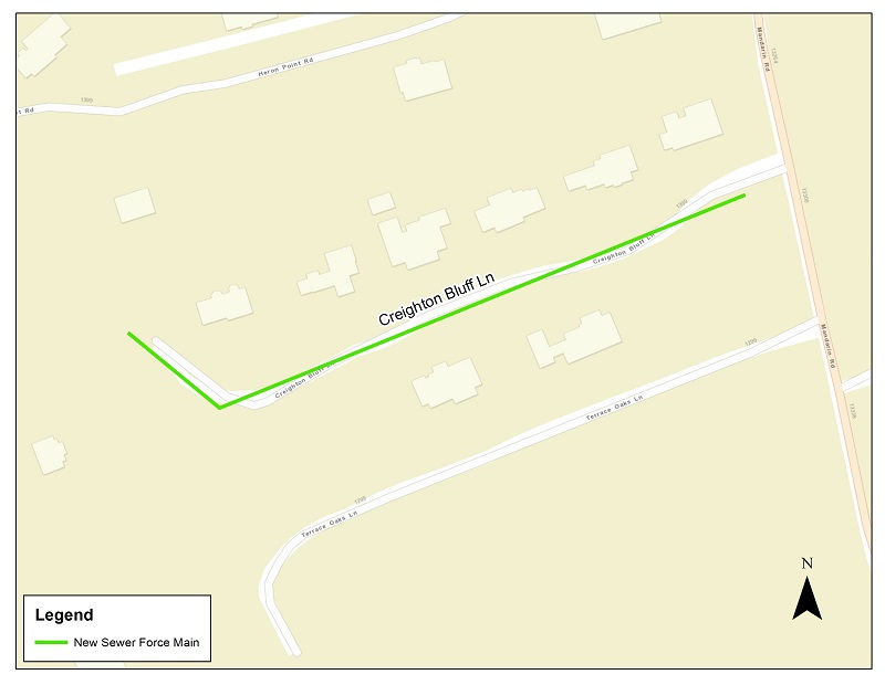 Creighton Bluff FM Map