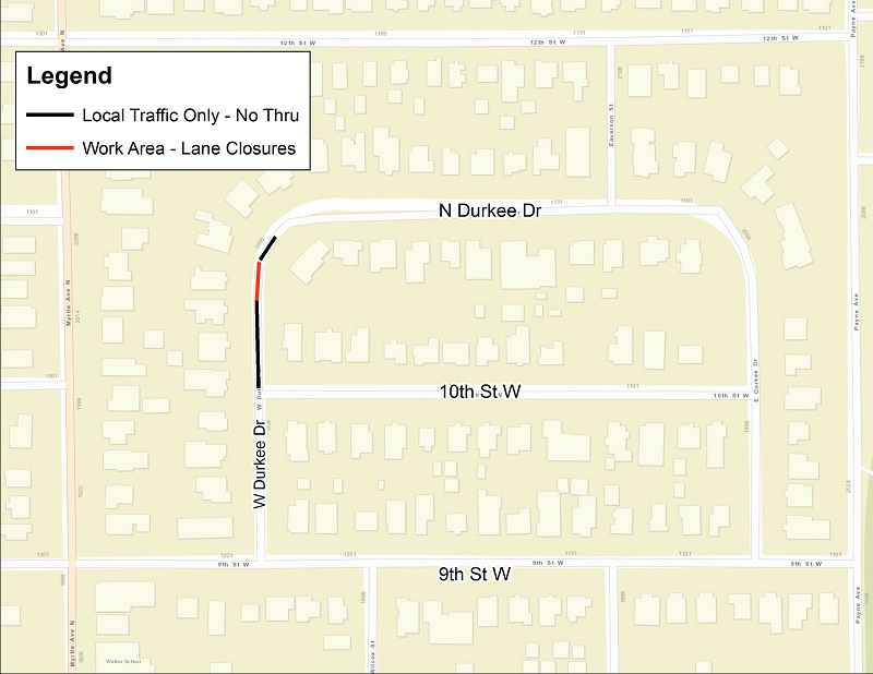 Durkee Dr W Manhole Repair Project