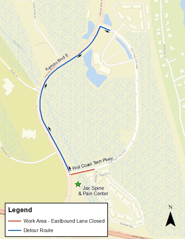 First Coast Tech Parkway Map
