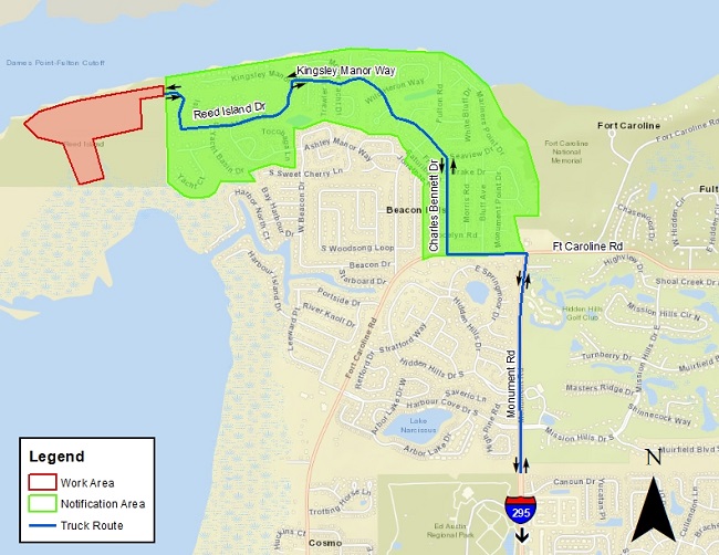 Fulton Cut Truck Route