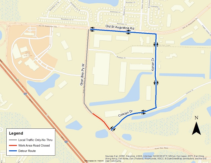 Gran Bay Parkway West SIP