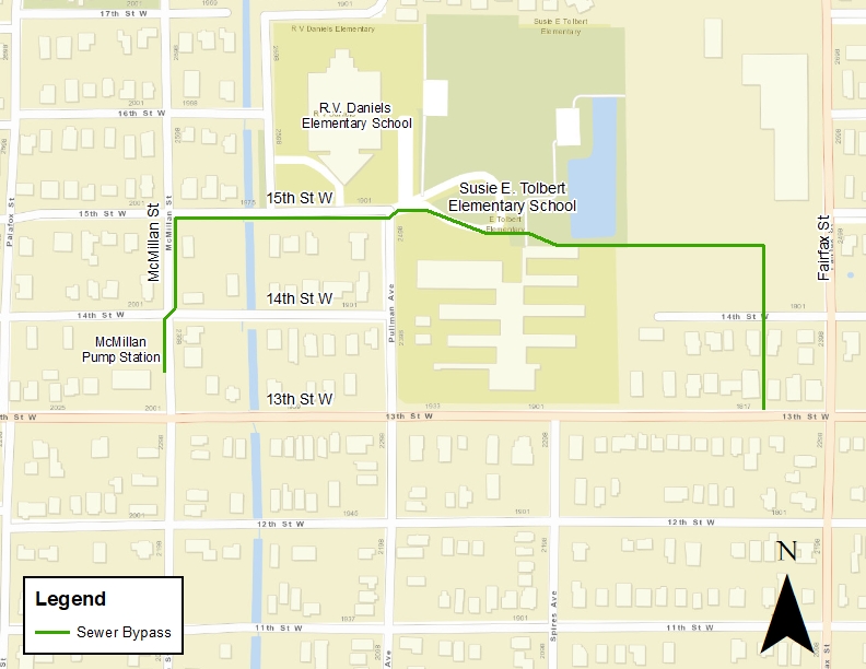 McMillan Street Sewer Improvement Project – UPDATE