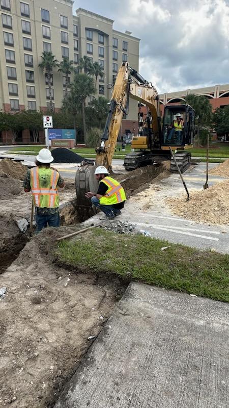 Nira Street Sewer Project - Progress Photo 1