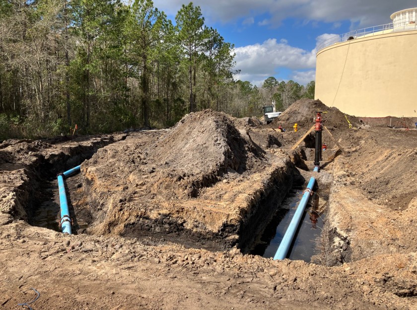 Rivertown Progress Photo - Fire Line