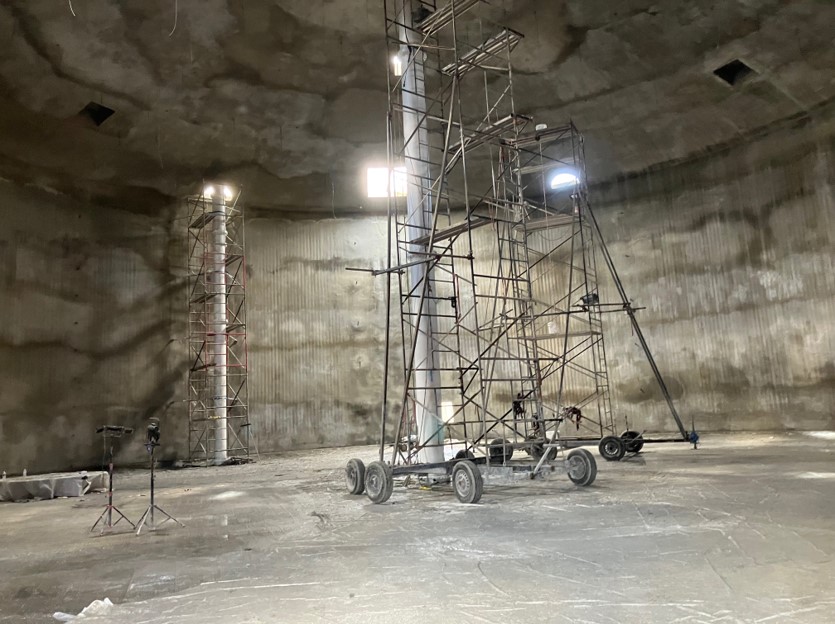 Rivertown Progress Photo - Storage Tank Interior