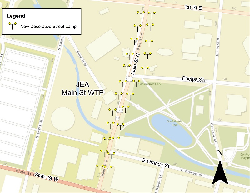 Springfield Decorative Streetlight Project | In Our Community | JEA