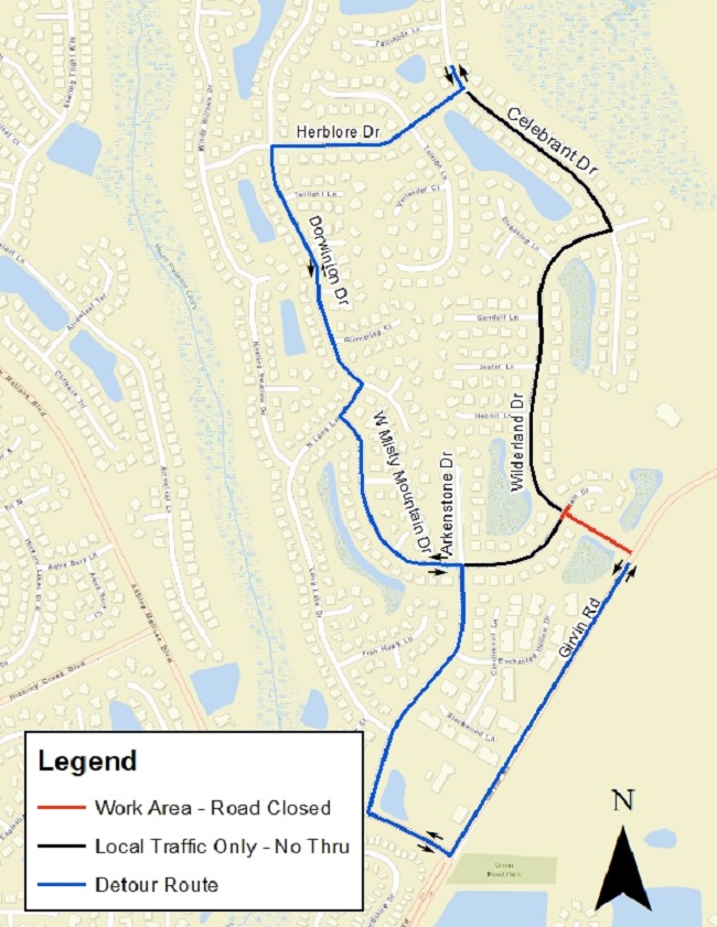 Wilderland Drive Sewer Manhole Replacement Project