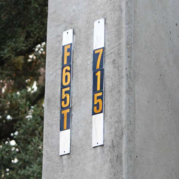 Concrete Pole Numbers